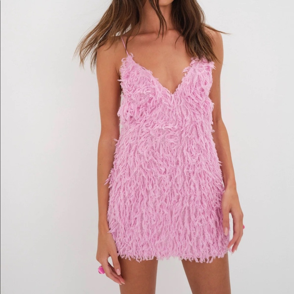 For Love & Lemons Kamara Mini Dress Size Small